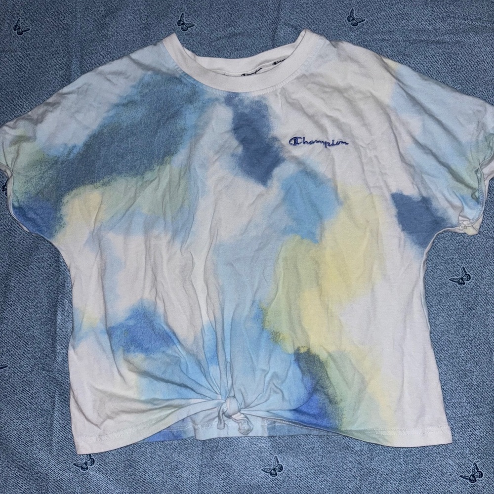 Champion Short Sleeve Cropped T Shirt
